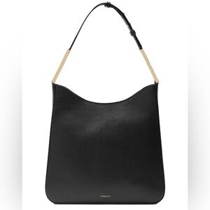 Demellier Helsinki Small Shoulder Bag in Black